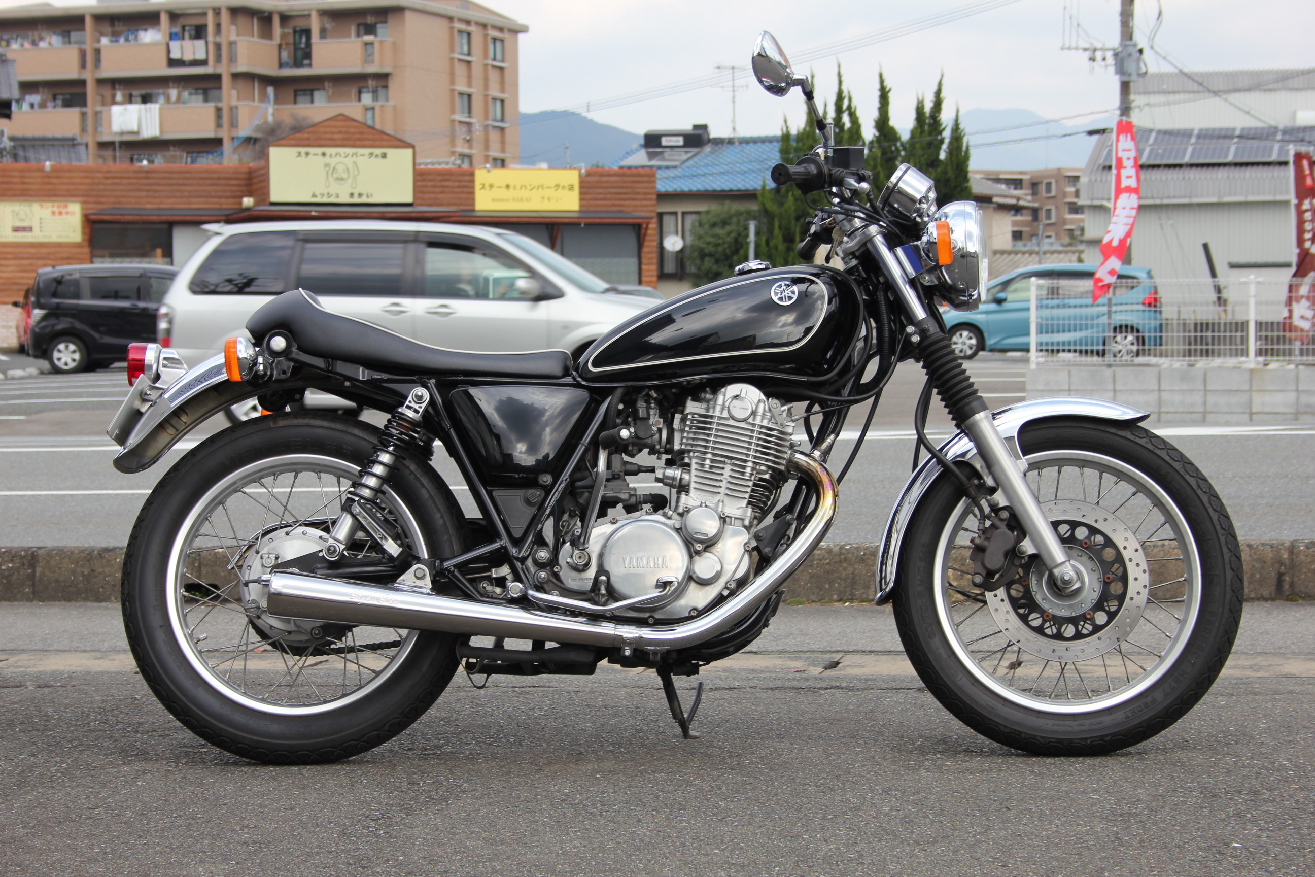 バイクペイトンプレイス正規品 SR400用 コンチマフラー 美品