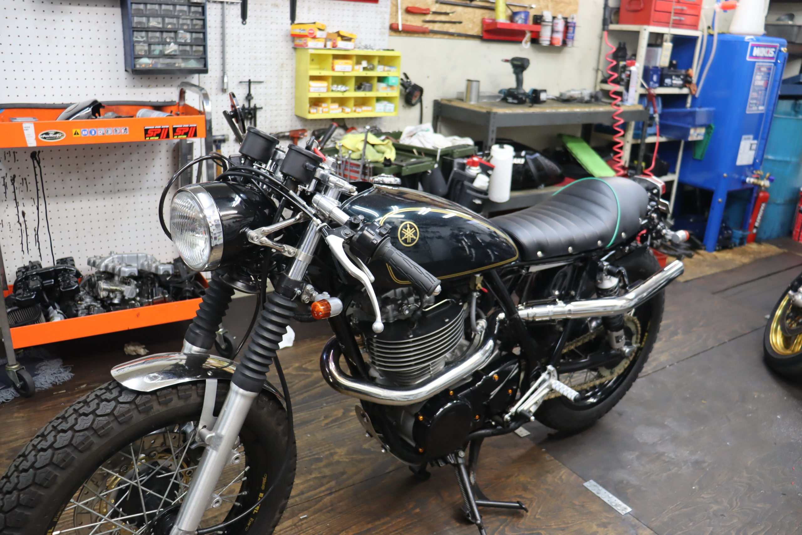 SR400 スリーエー カーボン フロントフェンダー、リアフェンダー外装セット SR400 スリーエー カーボン フロントフェンダー、リアフェンダー外装